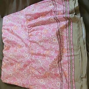 Floral Tiered Lightweight Pants Sz 3X
